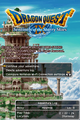 Dragon Quest IX: Sentinels of the Starry Skies screenshot 3 for Nintendo DS